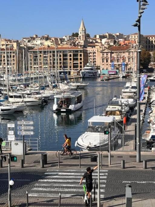 Апартаменты T4 Marseille Vue Imprenable Sur Vieux Port Экстерьер фото